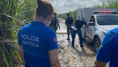 Polícia Científica não confirmou que corpo em canavial é de Crislayne; DNA pode levar 20 dias