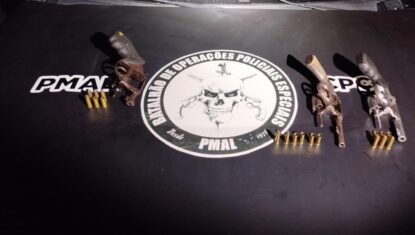 Três supostos líderes do tráfico de drogas morrem em confronto com PM em Maceió