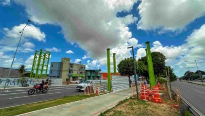 Avenida Durval de Góes Monteiro terá interdições para instalação de nova passarela