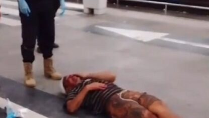 VÍDEO: homem é agredido em supermercado de Maceió; segurança é suspeito e teria usado soco-inglês