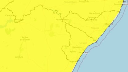 INMET prevê chuvas em todos os municípios do estado até terça-feira
