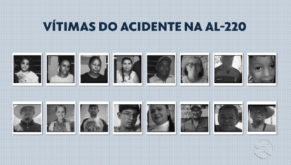 Veja quem são as 16 vítimas mortas em acidente com ônibus que levava romeiros em Alagoas