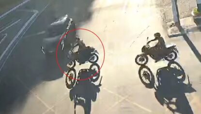 VÍDEO: motociclista fica ferido após carro avançar sinal vermelho próximo ao Terminal Rodoviário de Maceió