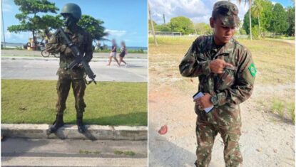 'Sempre sonhei em servir