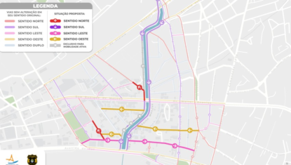 Trânsito no Riacho Salgadinho muda
