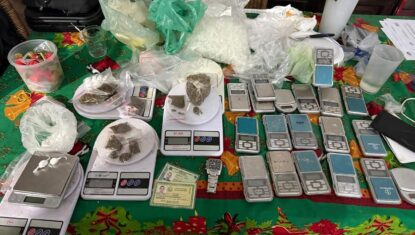 PM é preso com maconha