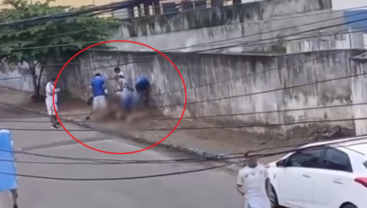 Vídeo: jovem é espancado por grupo de torcedores em Maceió