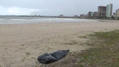 Polícia Militar encontra corpo em trecho da Praia da Avenida