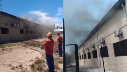 Incêndio atinge sede da Embrapa em Ipioca