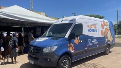 Castramóvel distribui 150 fichas e atende cães e gatos de moradores de Bebedouro